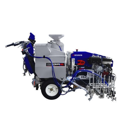 Máquina de pintura de bandas para carretera - PROSTRIPE 400 SP LINEMATIC DC - VEZOS - autopropulsada / hidráulica