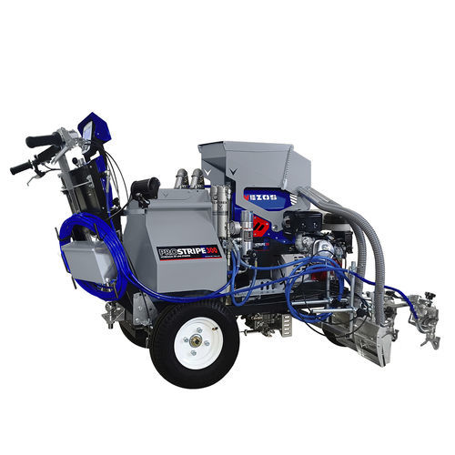 Máquina de pintura de bandas para carretera - PROSTRIPE 300 SP DC COMPLETE - VEZOS - hidráulica / autopropulsada / con 2 pistolas