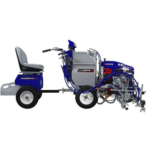 Máquina de pintura de bandas para carretera - PROSTRIPE 300 SP - VEZOS - hidráulica / autopropulsada / con 2 pistolas