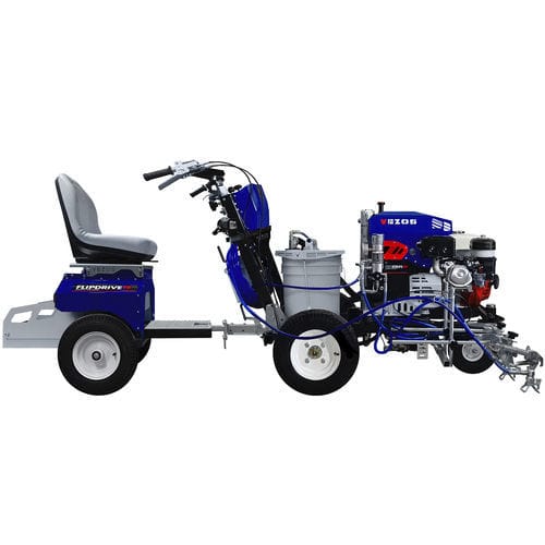 Máquina de pintura de bandas para carretera - PROSTRIPE 300 SP FLIPDRIVE - VEZOS - hidráulica / autopropulsada