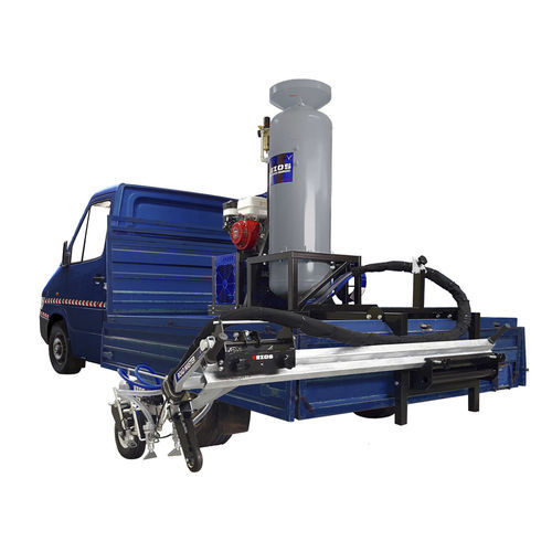 Máquina de pintura de bandas para carretera - ROADMASTER 2.5 - VEZOS - hidráulica / montada sobre camión