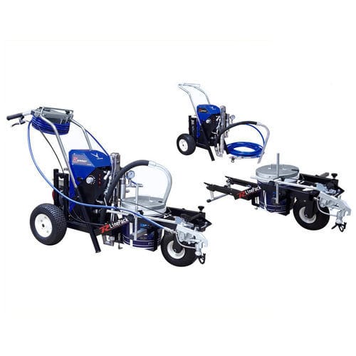 Unidad de proyección airless - RUNNER Pro7 With Line Striping Kit - VEZOS - móvil / de pintura / hidráulica