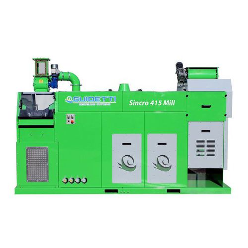 Granuladora de cuchillas - Sincro Mill 415 - Guidetti Recycling Systems - para cables de cobre / para reciclaje / compacta