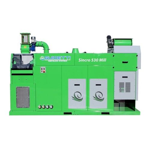 Granuladora de cuchillas - Sincro Mill 530 - Guidetti Recycling Systems - para cables de cobre / para reciclaje / compacta