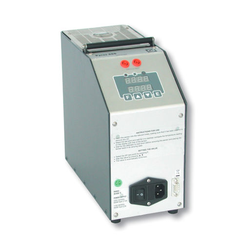 Calibrador de temperatura - PYROS 375 - GIUSSANI SRL - para sensor de temperatura / portátil / digital