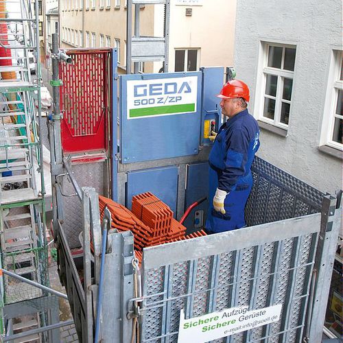 Plataforma sobre mástil de un mástil - 500 Z/ZP - GEDA GmbH
