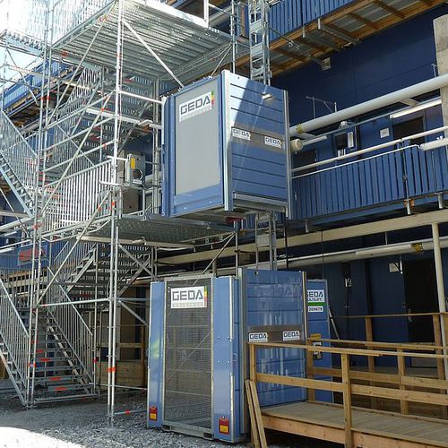 Ascensor automático - Multilift P6 - GEDA GmbH - de columna
