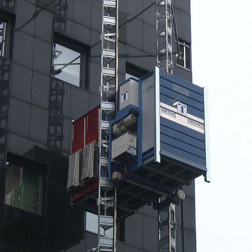 Ascensor automático - Multilift P18 - GEDA GmbH - de cremallera / de columna