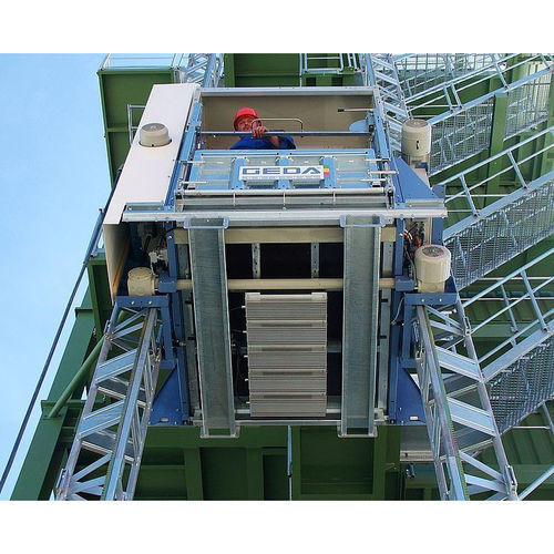 Plataforma sobre mástil de doble mástil - 1500 ZP P - GEDA GmbH
