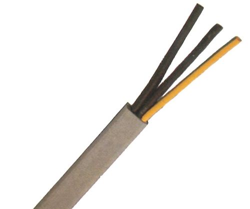 Cable eléctrico aislado - Sacchi Longo - plano / flexible