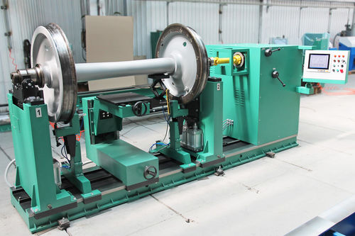 Máquina equilibradora horizontal - 9709 - VNESHTORG-MICRON - dinámico / para tren / para eje de ferrocarril convencional