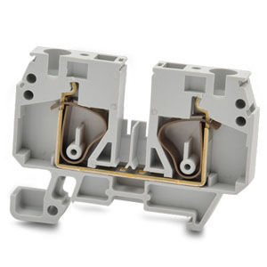 Bloque de conexión en riel-DIN - 42411 series - Morsettitalia - sin tornillos / de muelle / de material plástico