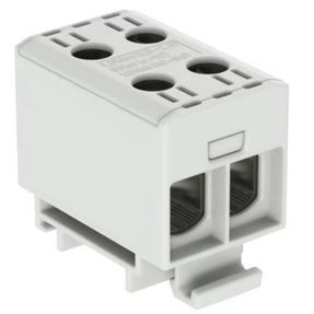 Bloque de conexión para barra colectora - 607050 series - Morsettitalia - con tornillo / de interconexión / gris