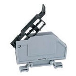 Bloque de conexión con fusible - 43445 series - Morsettitalia - en riel-DIN / de palanca / de material plástico