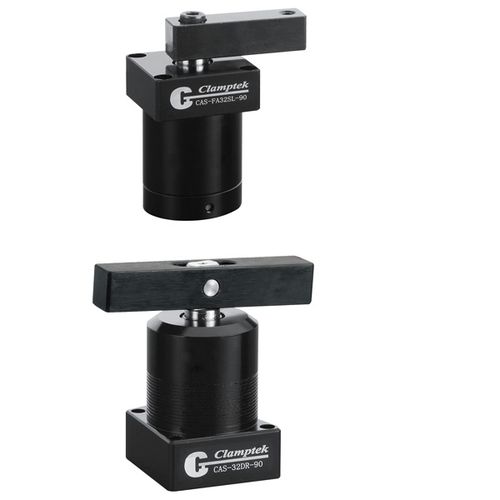 Dispositivos de apriete neumático - CAS series - Clamptek Enterprise CO., LTD. - de piezas para procesar / pivotante