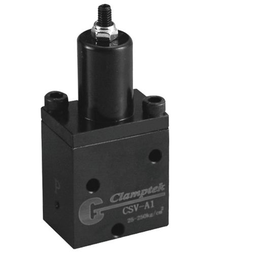 Válvula con control hidráulico - CSV series - Clamptek Enterprise CO., LTD. - para aceite