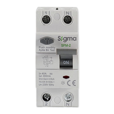 Interruptor diferencial 4 polos - SIGMA ELEKTRIK - 2 polos