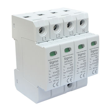 Protector de sobretensión de baja tensión - SIGMA ELEKTRIK - unipolar / 2 polos / 3 polos
