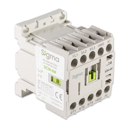 Contactor en miniatura - SIGMA ELEKTRIK - de potencia / de motor / 3 polos