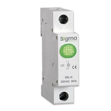 Indicador luminoso LED - SIGMA ELEKTRIK - en riel DIN / AC/DC