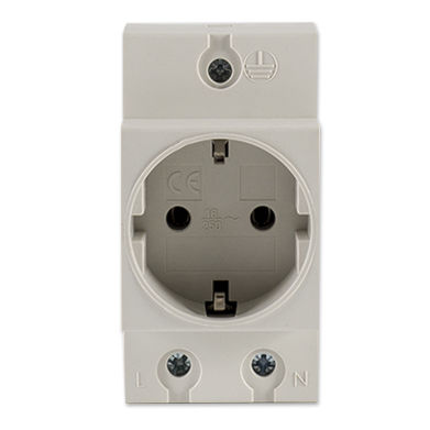 Tomacorriente en riel DIN - SIGMA ELEKTRIK - IP20 / 2 polos / IEC