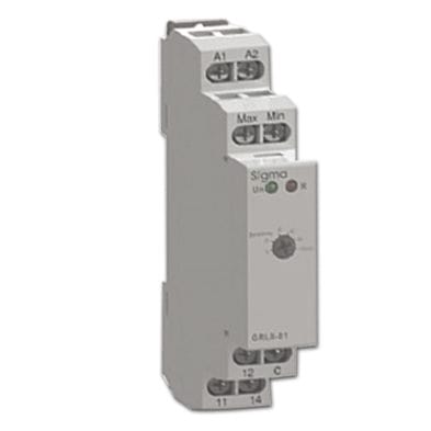 Relé de control de nivel - SIGMA ELEKTRIK - AC/DC / en riel DIN / ajustable