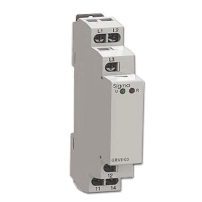 Relé de control de ausencia de fases - SIGMA ELEKTRIK - en riel DIN / modular