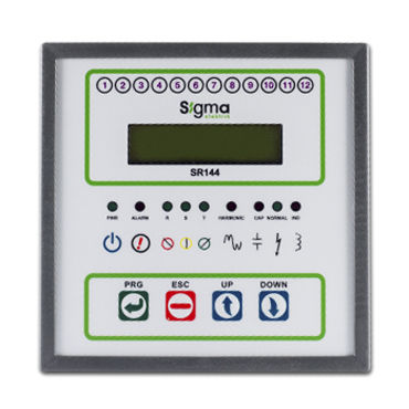 Regulador de energía reactiva 12 niveles - SIGMA ELEKTRIK