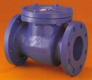 Válvula de retención de clapeta - Dorot Control Valves - con brida / de muelle