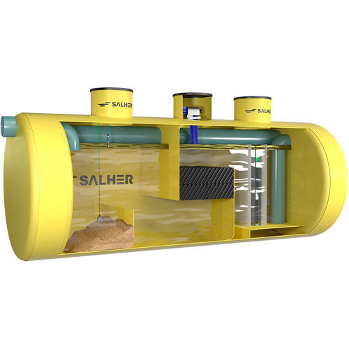Separador de hidrocarburo - CHC-SH - Salher - de coalescencia / para el tratamiento de aguas residuales / para el tratamiento del agua