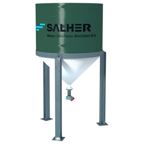 Espesador para instalación de tratamiento de aguas residuales - CVA-E-TC series - Salher - para el tratamiento de fangos