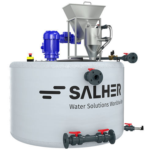 Sistema de preparación automático - UAP series - Salher - de polímeros / de limpieza / al vacío