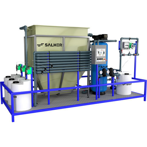 Estación de tratamiento industrial - PUR-FQLF - Salher - automatizada / de agua / con cuarcita