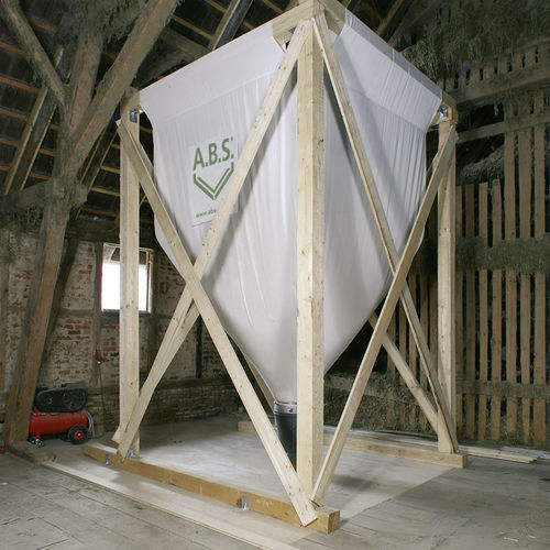 Silo flexible - A.B.S. Silo- und Förderanlagen - para cereales