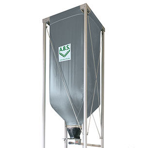 Silo flexible - A.B.S. Silo- und Förderanlagen - para material mineral / de escayola