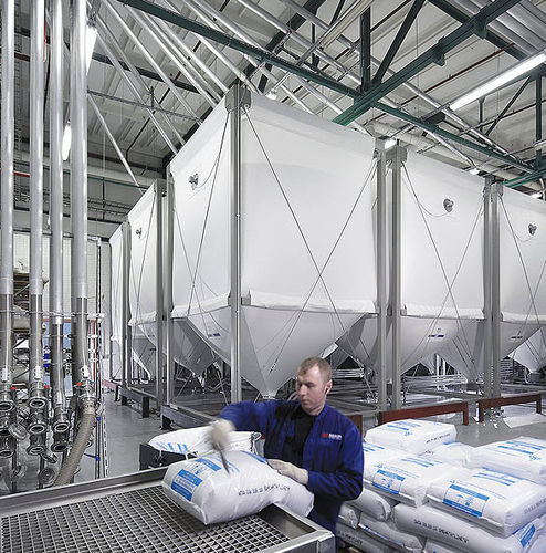 Silo flexible - A.B.S. Silo- und Förderanlagen - para pellets / de plástico