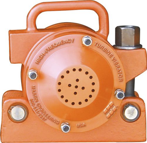 Vibrador neumático - Whirlwind - Martin Engineering - con turbina / para hormigón / de alta frecuencia