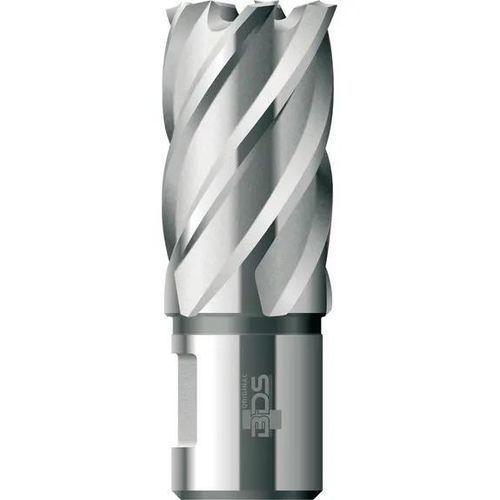 Fresa hueca de acero rápido - KBK - BDS Maschinen GmbH - Germany - HSS / Weldon / corta