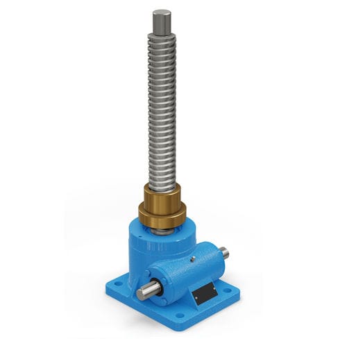 Gato de husillo tornillo giratorio - SG0100-L-O - Enzfelder GmbH - de tornillo sin fin / con control manual / con tuerca