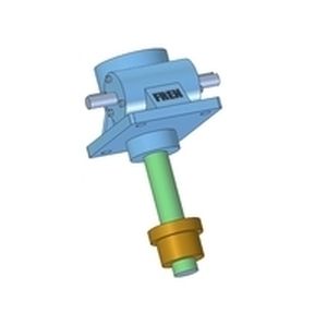 Gato de husillo tornillo giratorio - SG0240-L-U - Enzfelder GmbH - con control manual / de tracción