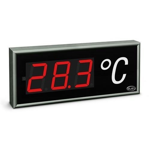 Indicador de temperatura ambiente - CDN 100/3 T RG L20 230AC 1WIRE - ELEN, s.r.o. - de 7 segmentos / con pantalla LED / de pared