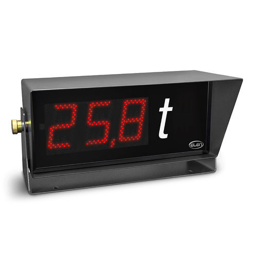 Visualizador LED - NDI 100/3 R H65 - ELEN, s.r.o. - digital / de 7 segmentos / de 3 dígitos