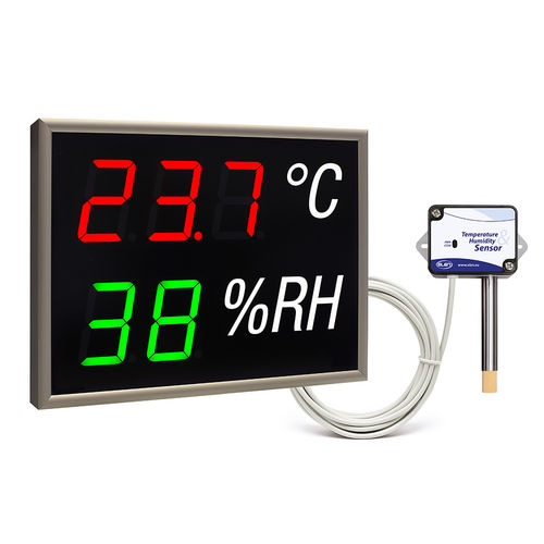 Visualizador LED - NDA 100/3-2 TH RG L20 230AC   - ELEN, s.r.o. - de color / de 7 segmentos / para medición de temperatura