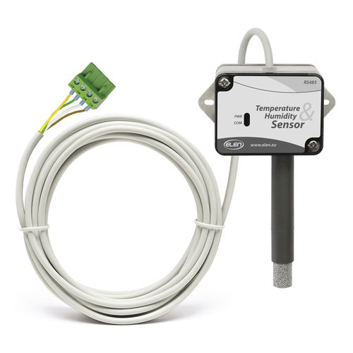 Sensor de temperatura y de humedad del aire - ELEN, s.r.o. - relativa / de pared / RS-485