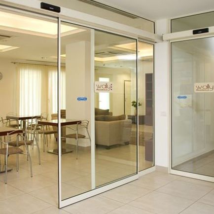 Perfil para puerta corredera - TK series - FAAC SpA - aleación de aluminio / rectangular / de marcos