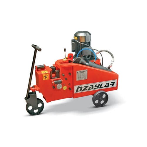 Máquina de corte de hoja rotativa - MCH55 - Ã–zaylar Machinery - para acero / de tubos flexibles / hidráulica