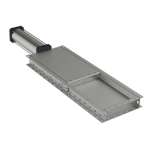 Válvula de cuchilla - FS140  - Jaudt Dosiertechnik Maschinenfabrik GmbH - manual / con control neumático / eléctrica