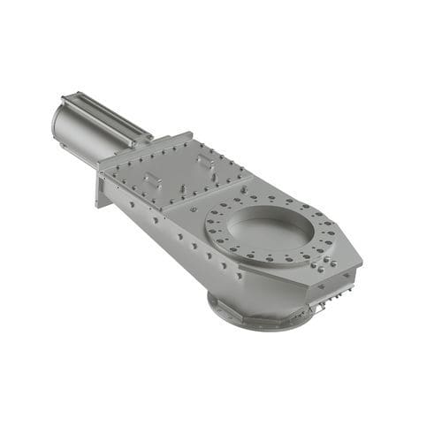 Válvula de cuchilla - DS - Jaudt Dosiertechnik Maschinenfabrik GmbH - con control neumático / de bloqueo / de dosificación