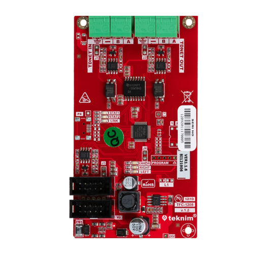 Módulo E/S de red - TFC-1209 - TEKNIM ELEKTRONIK AŞ. - analógico / RS485 / empotrable