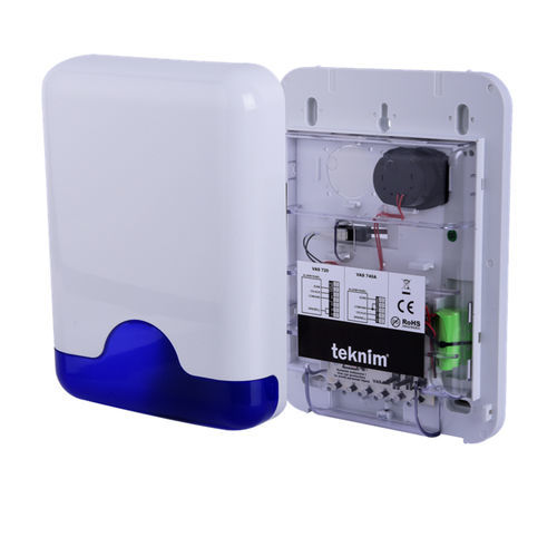 Sirena con avisador luminoso de flash - VAS-741 series - TEKNIM ELEKTRONIK AŞ. - piezo / de exterior